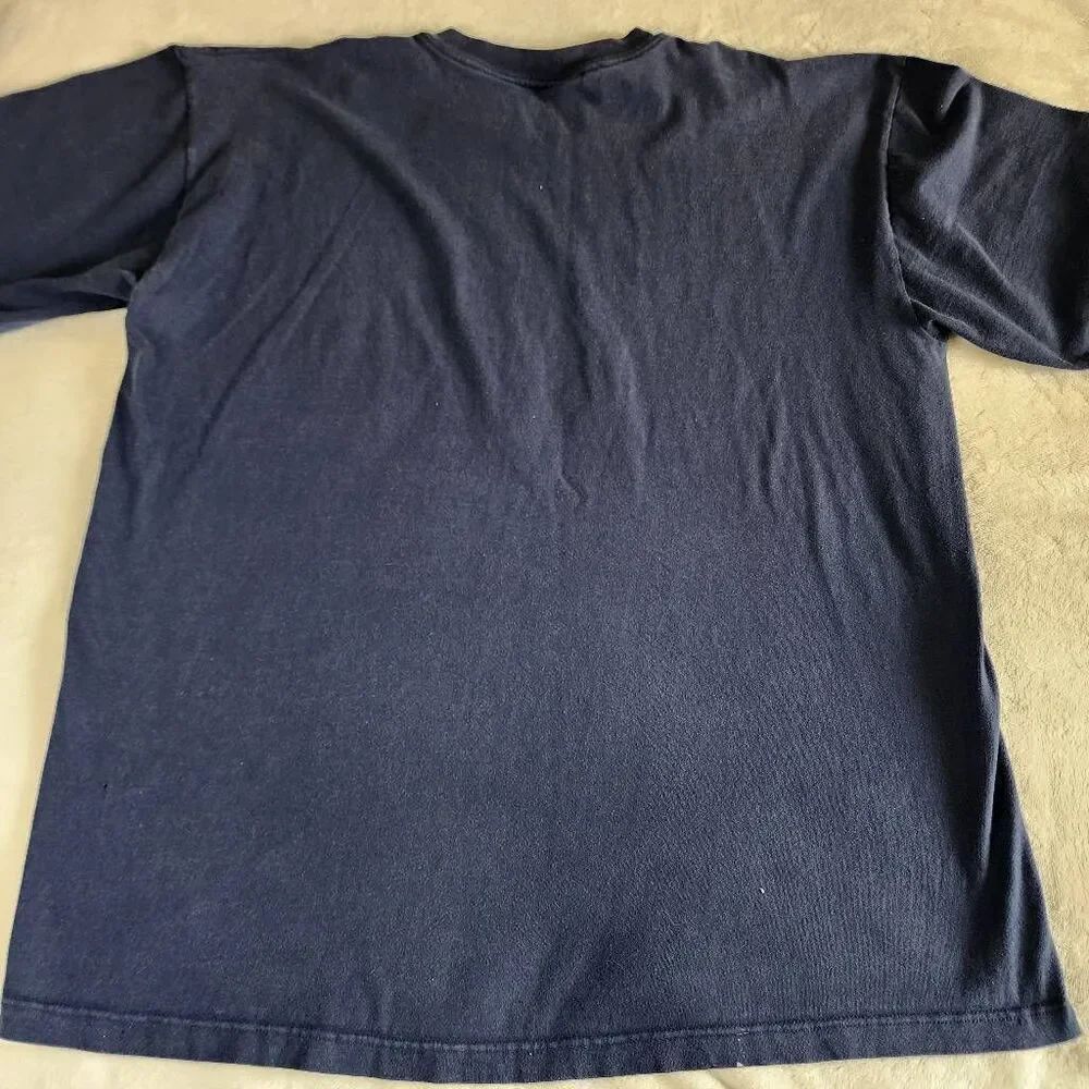 Notre Dame Bookstore Navy Blue Graphic Tshirt Size 2XL - Picture 7 of 10